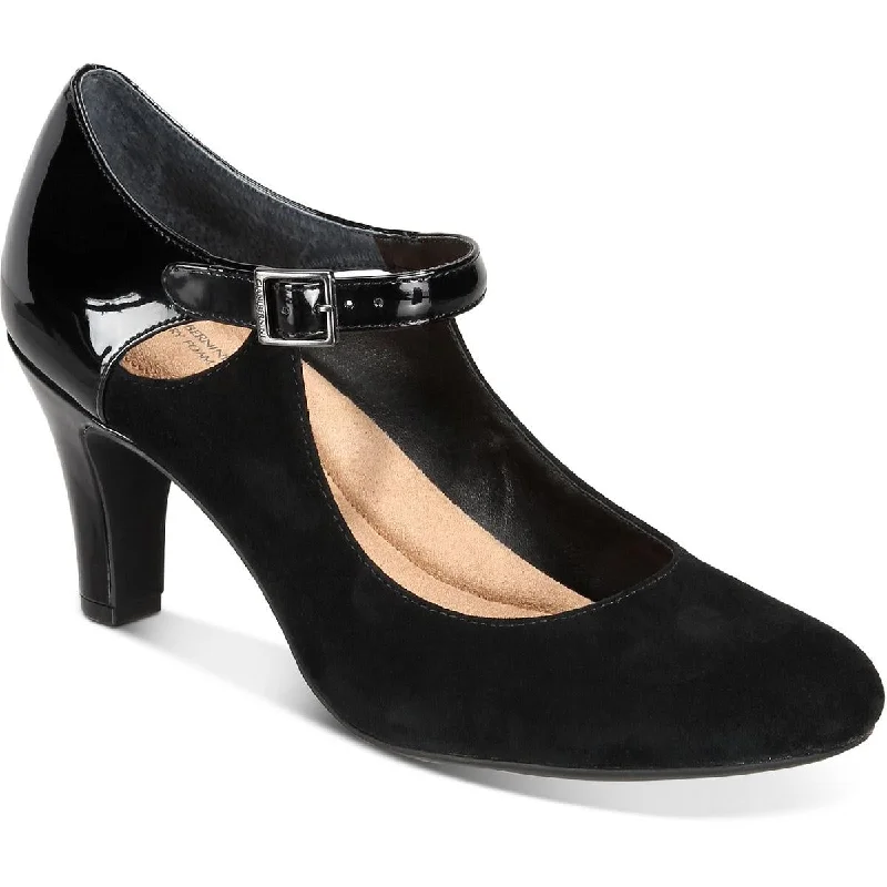 High heels for anniversary dinner outfits -Giani Bernini Womens Velmahl Patent Trim Slip On Pumps