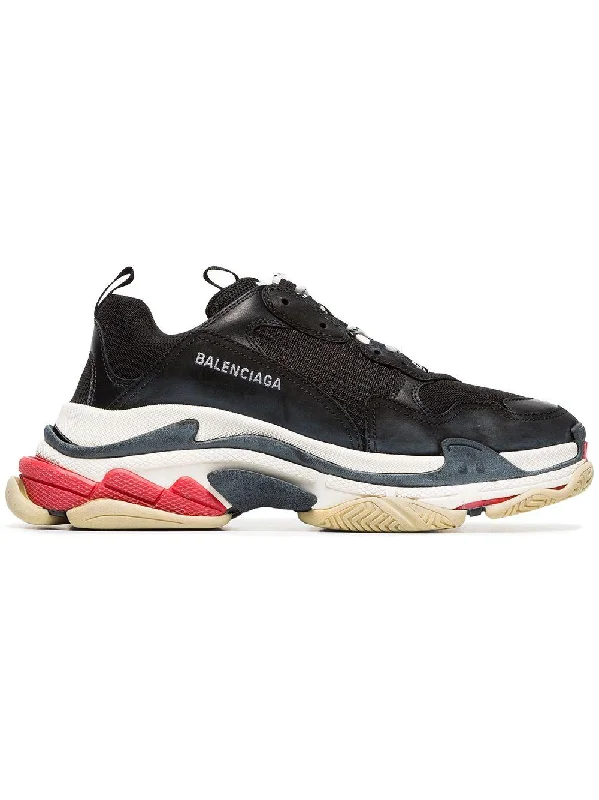 Athletic shoes with thick padding -BALENCIAGA Men's Triple S Mini Sneakers for FW24