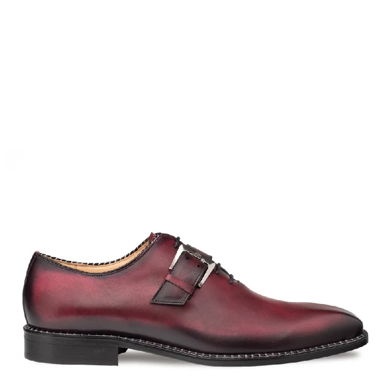 Best loafers for sweaty heels-Mezlan Machado 21317 Men's Shoes Calf-Skin Leather Monk-Strap Loafers (MZ3752)