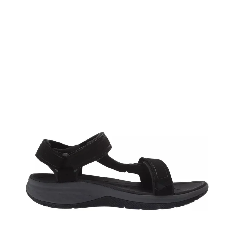 Affordable sandals for tropical strolls-Men's Shoes Teva STRATA UNIVERSAL Strappy Sandals 1099445 BLACK