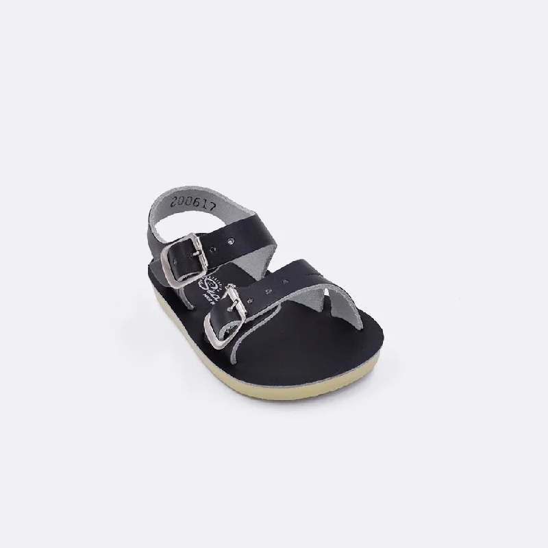 Breathable sandals for airy fun-Black Sea Wee Sandals