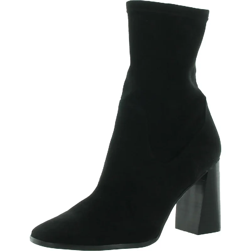 High-end boots for formal events -Chinese Laundry Womens Kyrie Suede Square Toe Mid-Calf Boots